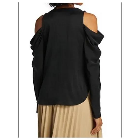 JONATHAN SIMKHAI NWT 
Remington Cold-Shoulder Top - Picture 2 of 4